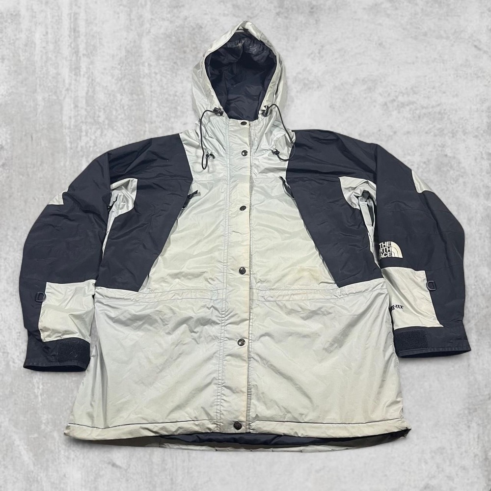 The North Face Gore-Tex Mountain Light Jacket Black Womens XL 90s Vintage Shell